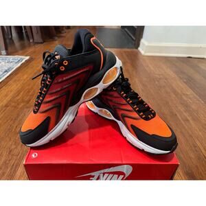 Nike Air Max TW SE – Black/Orange Summit Men Size 8.5 Woman 10 (New, No Box Lid)